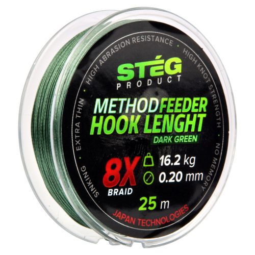 STÉG Stég Method Feeder előkezsinór 0.10mm 25m