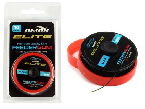 NEVIS Elit Black Feeder gumi 1.00mm 10m  10kg
