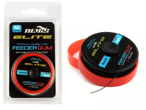 NEVIS Elit Black Feeder gumi 1.00mm 10m  10kg