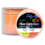 CARP EXPERT NEO FLUO CARP DUO 0,25MM 600MFLUO YELLOW + FLUO ORANGE 8,91KG