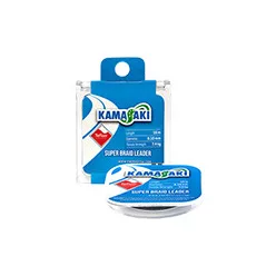 KAMASAKI SUPER BRAID LEADER 10M 0.25MM 20,7KG