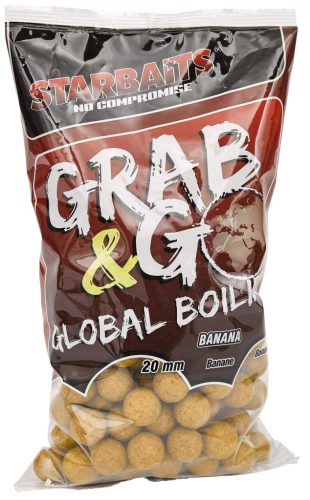 STARBAITS Boilies Global Banana Cream 1kg 20mm