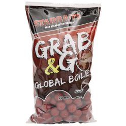 STARBAITS Boilies Global Strawberry Jam 1kg 20mm