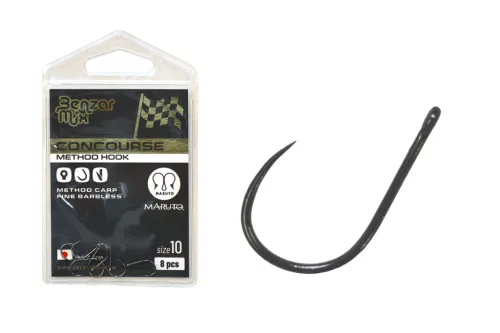 BENZÁR CONCOURSE METHOD CARP FINE BARBLESS 10