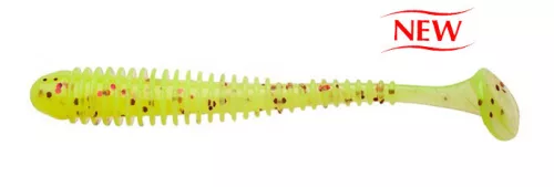 Keitech Swing Impact 3" / PAL#01 - Chartreuse Red Flake gumihal 10db/csomag