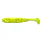 Keitech Easy Shiner 4.5" 114mm/ PAL#01 - Chartreuse Red Flake gumihal 6db/csomag