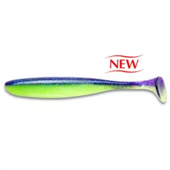   Keitech Easy Shiner 3.5" 89mm/ PAL#06 - Violet Lime Belly gumihal 7db/csomag