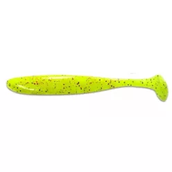   KEITECH EASY SHINER 3.5" 89MM/ PAL#01 - CHARTREUSE RED FLAKE GUMIHAL 7db/cs