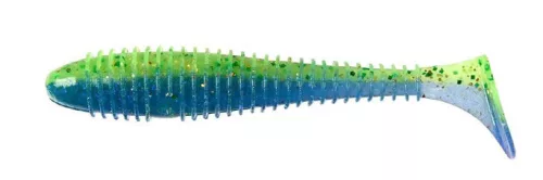 Keitech Swing Impact FAT 3,8" / EA#17 - Midnight Chart Back gumihal 6db/csomag
