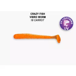 Crazy Fish Vibro Worm 2″ 18-as szinkód 8db/csomag