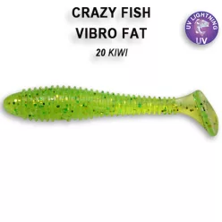 Crazy Fish Vibro Fat 4″ 20-as szinkód 4db/csomag