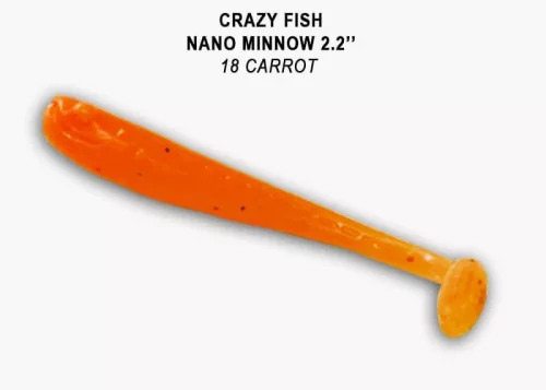 Crazy Fish Nano Minnow 2.2" - 18-as szinkód 8db/csomag