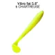 Crazy Fish Vibro Fat 145-6-6 gumihal 3db/csomag