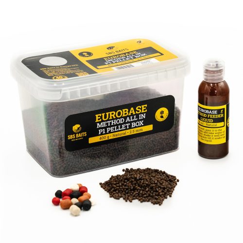 SBS Eurobase Method All in P1 Pellet Box Strawberry Jam 2.5 mm 400 g