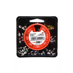   CARP EXPERT SMALL BETÉTES CSEPPÓLOM KÉSZLET 0,5-2,5G NATUR  115G