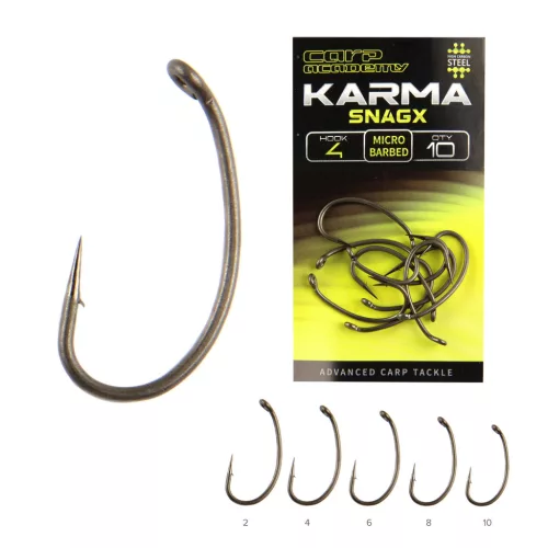 CARP ACADEMY KARMA SnagX  2 10db/cs