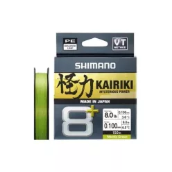 Shimano Line Kairiki 8 150m 0.10mm 6.5kg M Green