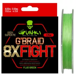 GUNKI G Braid 8X Fighting (Pe1,2) 135m 0,15mm 9,5kg