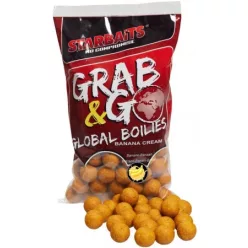 Starbaits Boilies Global Banana Cream 800g 20mm