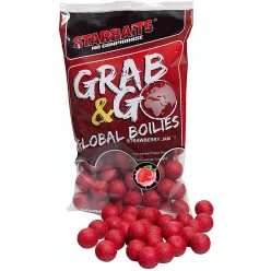 Starbaits Boilies Global Strawberry Jam 800g 20mm