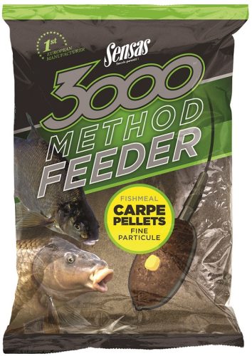 SENSAS 3000 Method Carpe Pellets (ponty pellet) 1kg