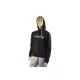 THE ONE HOODED SWEATSHIRT BLACK/FINE GREY L