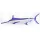 HALASPÁRNA  ÓRIÁSI KÉK MARLIN 200CM