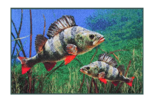 Szőnyeg 3D sügér 60x40cm