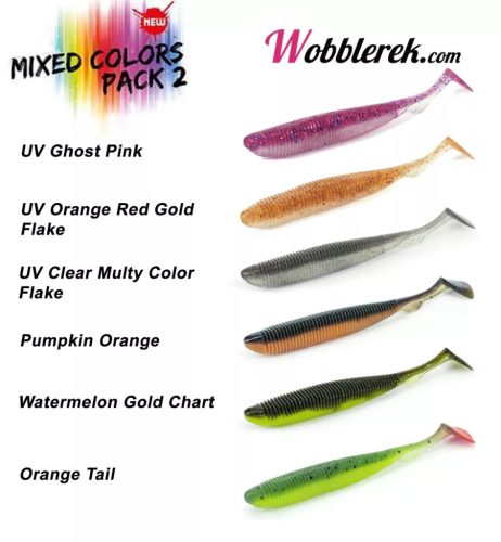 Molix RA Shad 3.8" / #MP2 - Mixed Pack
