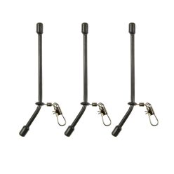 CARP ACADEMY Gubancgátló Cső Fekete 8cm 3db/cs