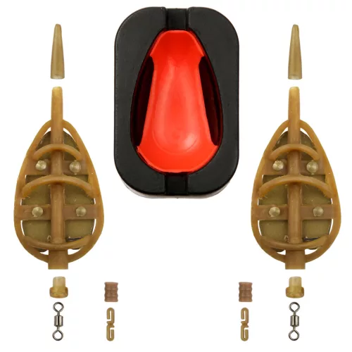 NEVIS Method Carp feeder kosár szett 80g