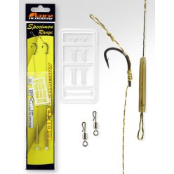 CARP ACADEMY Basic Super Rig Teflon 4-es méret 2db/cs
