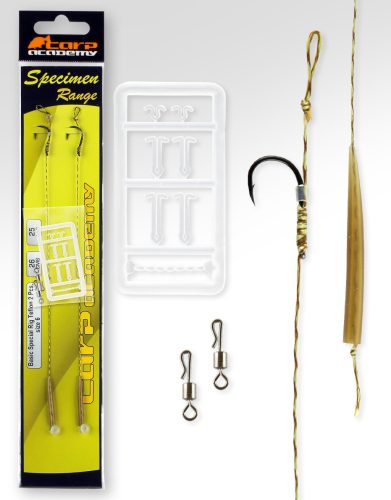 CARP ACADEMY Basic Special Rig Teflon 2-es méret  2db/cs