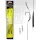CARP ACADEMY Snowmen Rig 4-es méret 2db/cs
