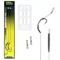 CARP ACADEMY Blow Back Rig 2db/cs 4-es méret