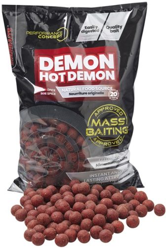 STARBAITS Mass Baiting Boilies Hot Demon 3kg 24mm
