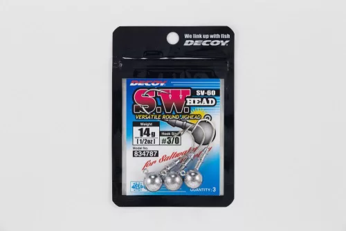 JIG FEJ DECOY SV-60 S.W HEAD ROUND #3/0 14gr
