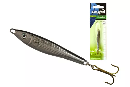 KAMASAKI ECOPILKER 15G FEKETE/EZÜST