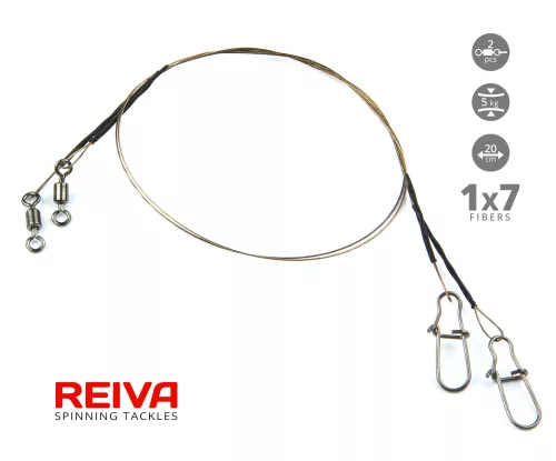 REIVA Wolfram rablózó előke 1x7  5kg 20cm  