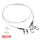 REIVA Fluorocarbon előke 2/cs 30cm/0,50mm