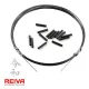 REIVA Titánium Leader + Crimp Tube 3m 0,20mm