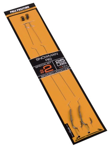 SPRO Str Snowman Rig 2-es 2db/cs  