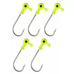 NEVIS Gumihal fej sárga 4/0 3g 5db/cs  