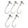 NEVIS Gumihal fej natur 5/0 3g 5db/cs  