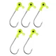 NEVIS Gumihal fej sárga 4/0 5g 5db/cs 