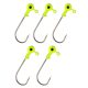 NEVIS Gumihal fej sárga 4/0 7g 5db/cs  
