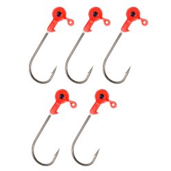 NEVIS Gumihal fej  piros 5/0 7g 5db/cs  