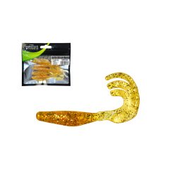 WIZARD HARPEX TWIST DOUBLE EVO GOLDEN 9CM 5PCS/BAG