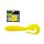 WIZARD HARPEX TWIST GRUB PRO YELLOW 7CM 5PCS/BAG