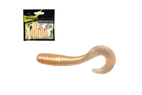 WIZARD HARPEX TWIST PEACH 5CM 10PCS/BAG